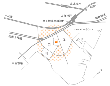 �_�ˎs���ɋ���]�n��n�}